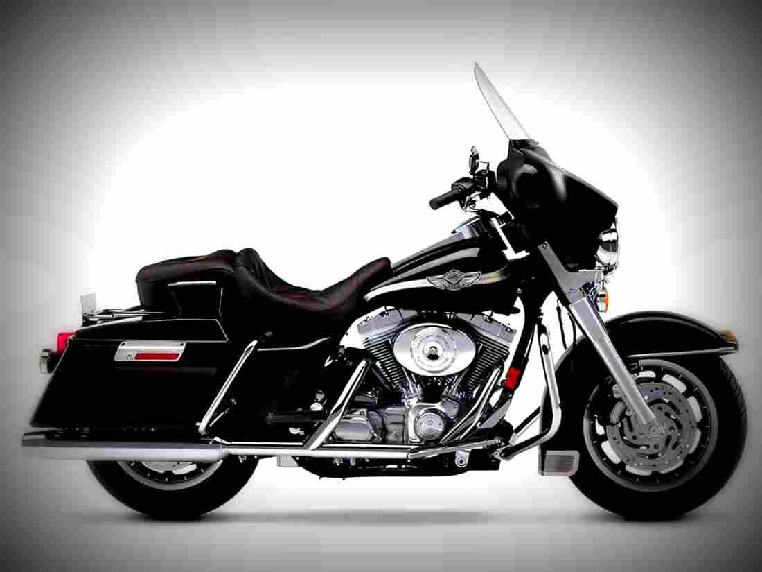 Harley Davidson Ultra Classic Electra Glide 1996 1 motorbike A4 Photo Print