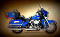 Harley Davidson Ultra Classic Electra Glide 1998 4 motorbike A4 Photo Print