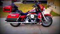 Harley Davidson Ultra Classic Electra Glide 1998 6 motorbike A4 Photo Print