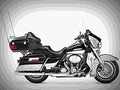 Harley Davidson Ultra Classic Tour Glide 1996 6 motorbike A4 Photo Print