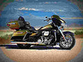Harley Davidson Ultra Limited 2018 4 motorbike A4 Photo Print