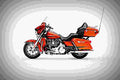 Harley Davidson Ultra Limited 2019 1 motorbike A4 Photo Print
