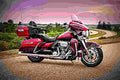 Harley Davidson Ultra Limited Low 2019 3 motorbike A4 Photo Print
