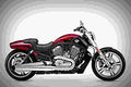 Harley Davidson V Rod Muscle 2017 2 motorbike A4 Photo Print