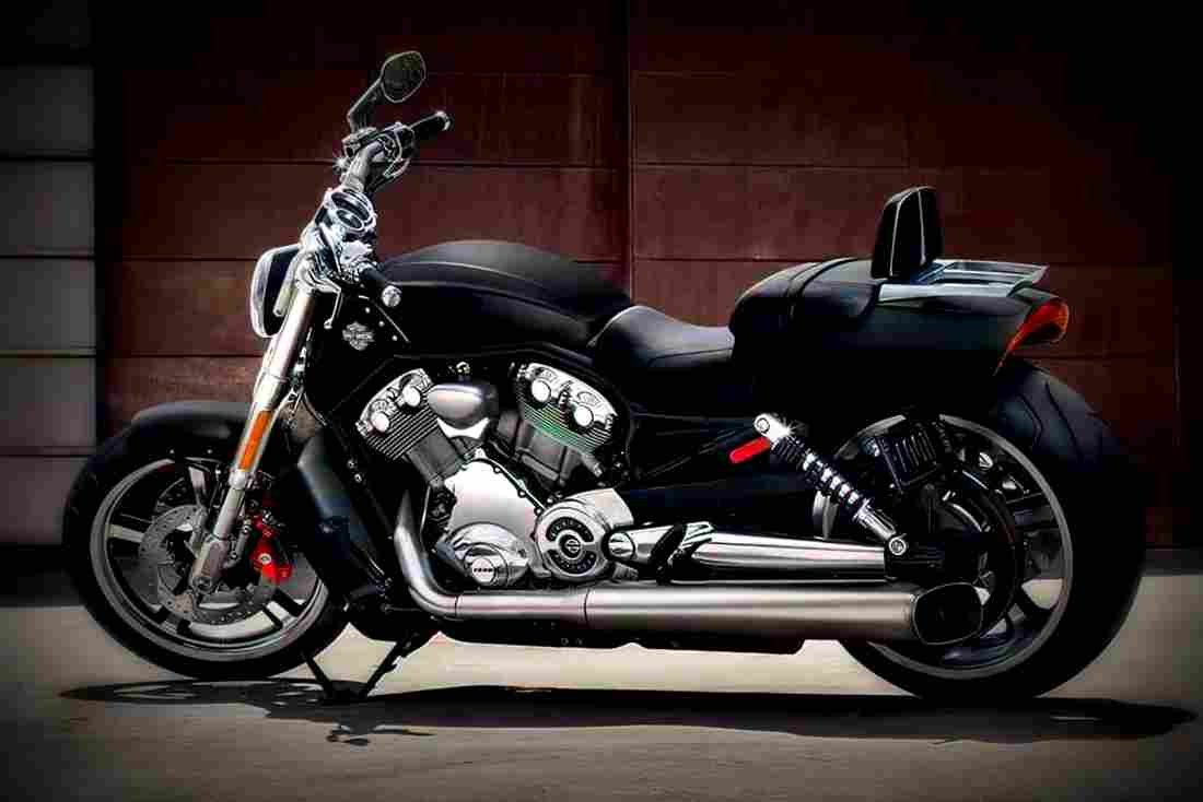 Harley Davidson V Rod Muscle 2017 3 motorbike A4 Photo Print