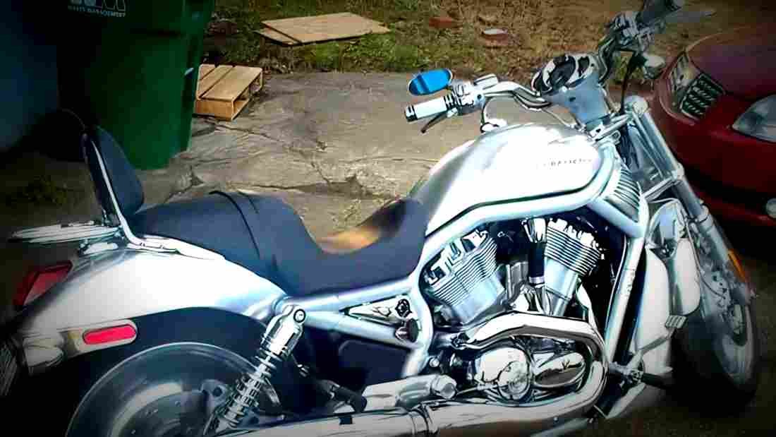 Harley Davidson VRSCA V Rod 2002 3 motorbike A4 Photo Print