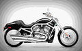 Harley Davidson VRSCA V Rod 2004 5 motorbike A4 Photo Print