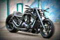 Harley Davidson VRSCB V Rod 2004 1 motorbike A4 Photo Print