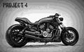 Harley Davidson VRSCF V ROD MUSCLE VRSCF V ROD MUSCLE (2009) 4 motorbike A4 Photo Print