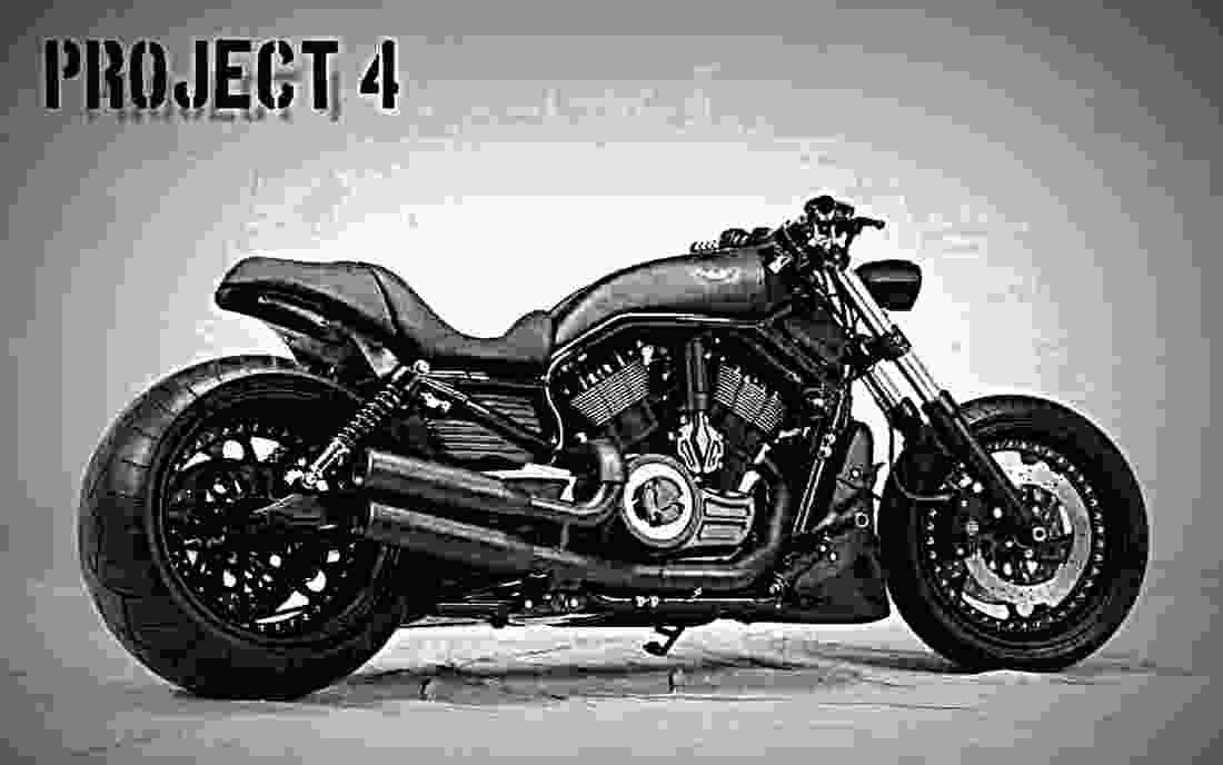 Harley Davidson VRSCF V ROD MUSCLE VRSCF V ROD MUSCLE (2009) 4 motorbike A4 Photo Print