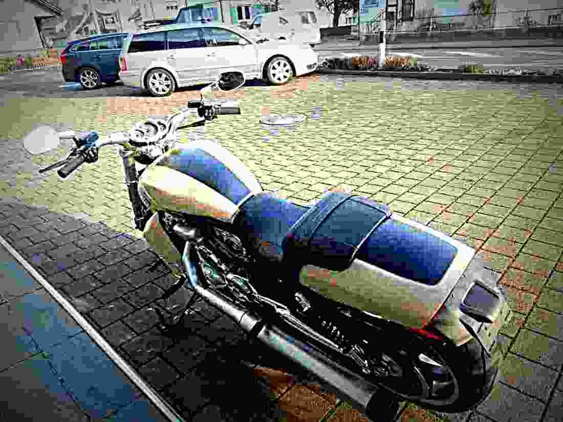Harley Davidson VRSCF V Rod Muscle 1250cc 2 motorbike A4 Photo Print