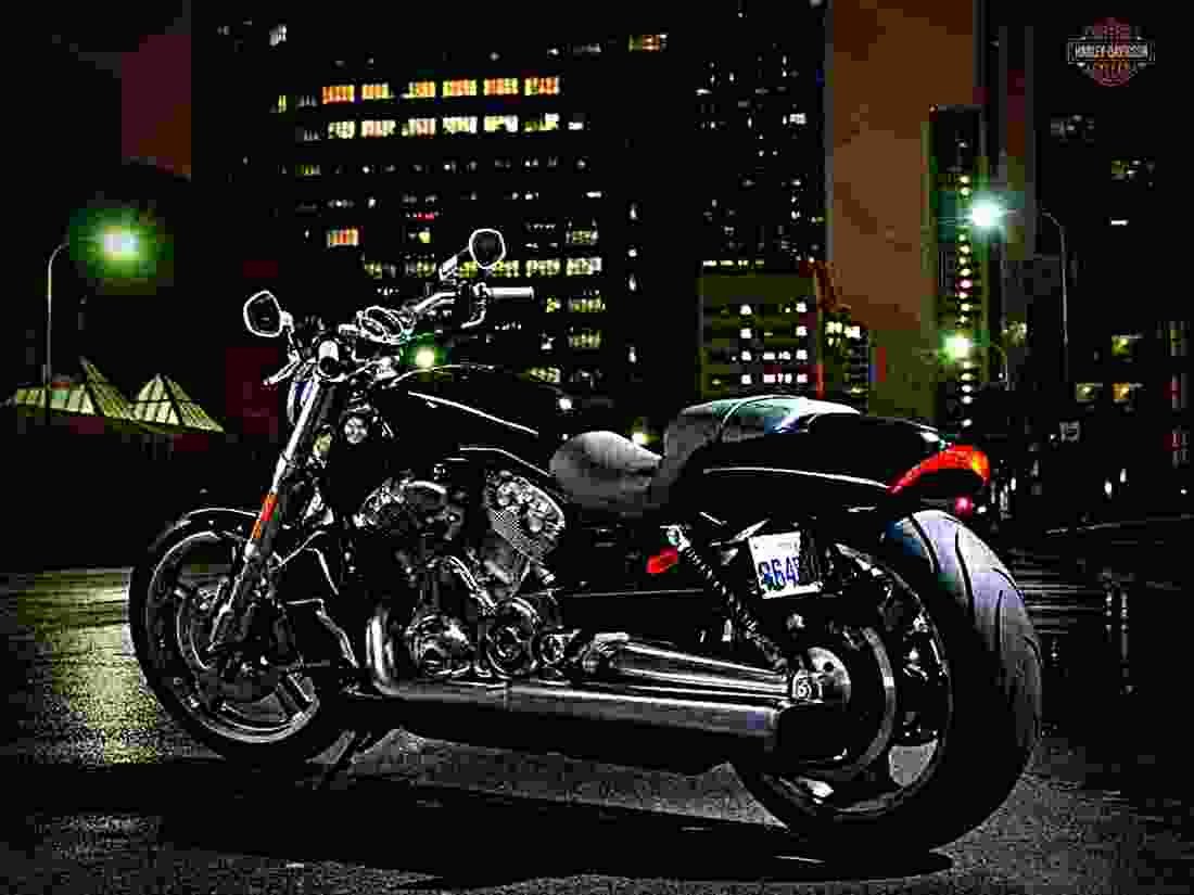 Harley Davidson VRSCF V Rod Muscle 1250cc 5 motorbike A4 Photo Print