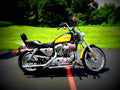 Harley Davidson XL 1200 Custom 2000 1 motorbike A4 Photo Print