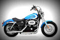 Harley Davidson XL 1200 Custom 2000 2 motorbike A4 Photo Print