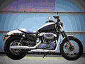 Harley Davidson XL 1200 Custom 2004 1 motorbike A4 Photo Print