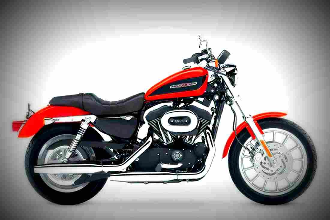 Harley Davidson XL 1200 Roadster 2004 1 motorbike A4 Photo Print