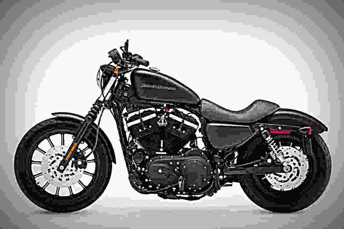 Harley Davidson XL 1200 Roadster 2004 6 motorbike A4 Photo Print