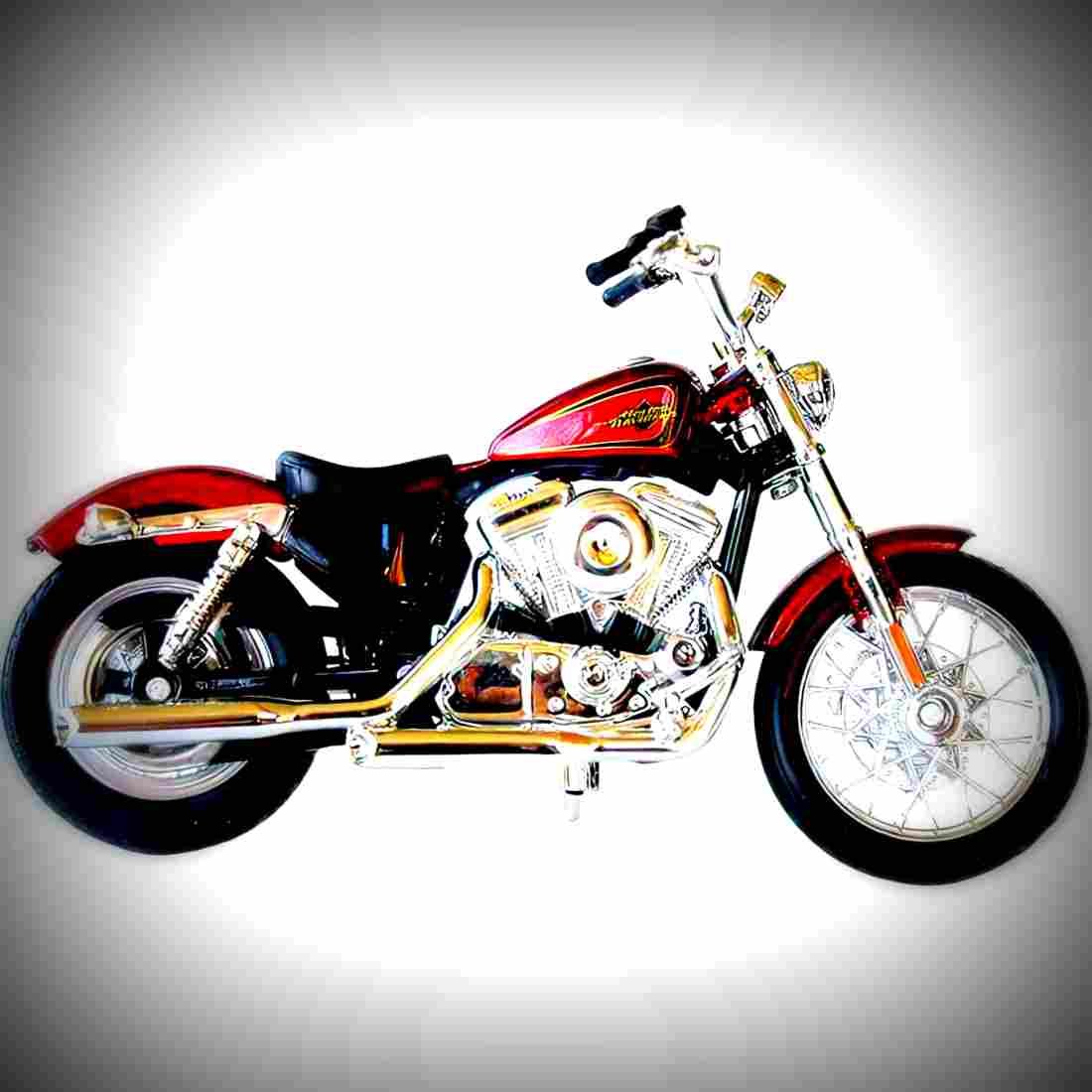Harley Davidson XL 1200V Seventy Two 2000 1 motorbike A4 Photo Print