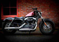 Harley Davidson XL 1200X Forty Eight 2010 4 motorbike A4 Photo Print