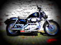 Harley Davidson XLH 1200 1988 2 motorbike A4 Photo Print