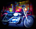 Harley Davidson XLH 1200 1991 3 motorbike A4 Photo Print