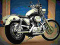 Harley Davidson XLH 883 Hugger 1988 4 motorbike A4 Photo Print
