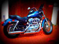Harley Davidson XLH 883 Hugger 1992 1 motorbike A4 Photo Print