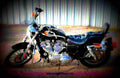 Harley Davidson XLH 883 Hugger 2003 3 motorbike A4 Photo Print