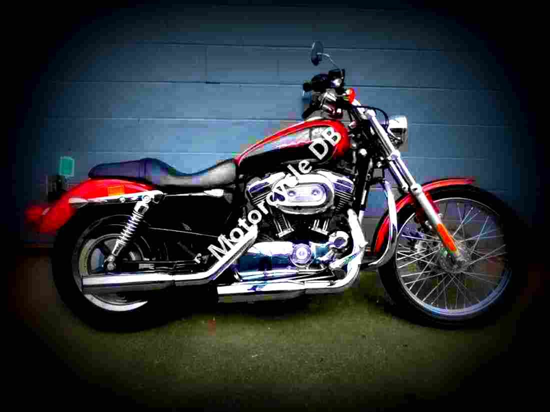 Harley Davidson XLH 883 Roadster 1989 1 motorbike A4 Photo Print