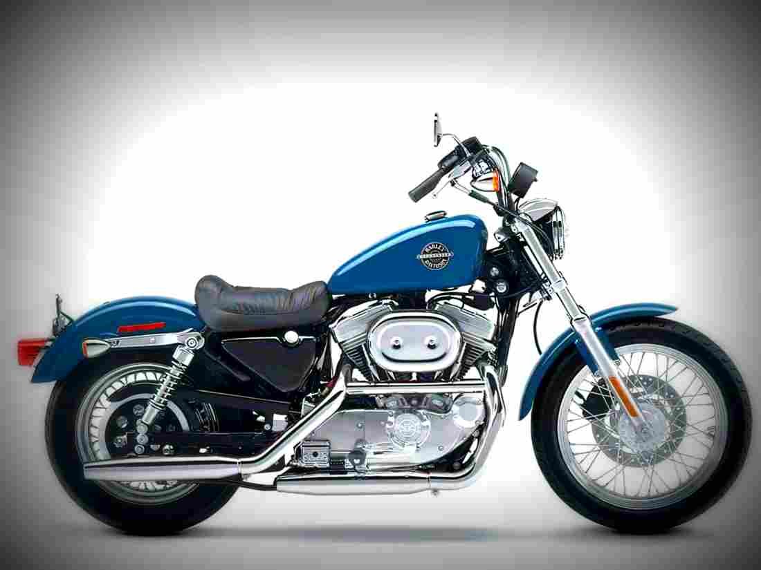 Harley Davidson XLH 883 Roadster 1989 4 motorbike A4 Photo Print
