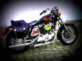 Harley Davidson XLH 883 Roadster 1992 3 motorbike A4 Photo Print
