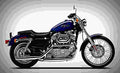 Harley Davidson XLH 883 Roadster 2000 2 motorbike A4 Photo Print