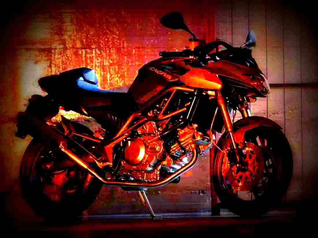 Harley Davidson XLH 883 Roadster (reduced effect) 1992 2 motorbike A4 Photo Print