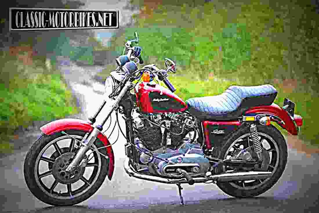 Harley Davidson XLS 1000 Roadster 1983 2 motorbike A4 Photo Print