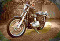 Harley Davidson XLX 1000 61 1982 1 motorbike A4 Photo Print