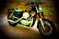 Harley Davidson XLX 1000 61 1985 3 motorbike A4 Photo Print