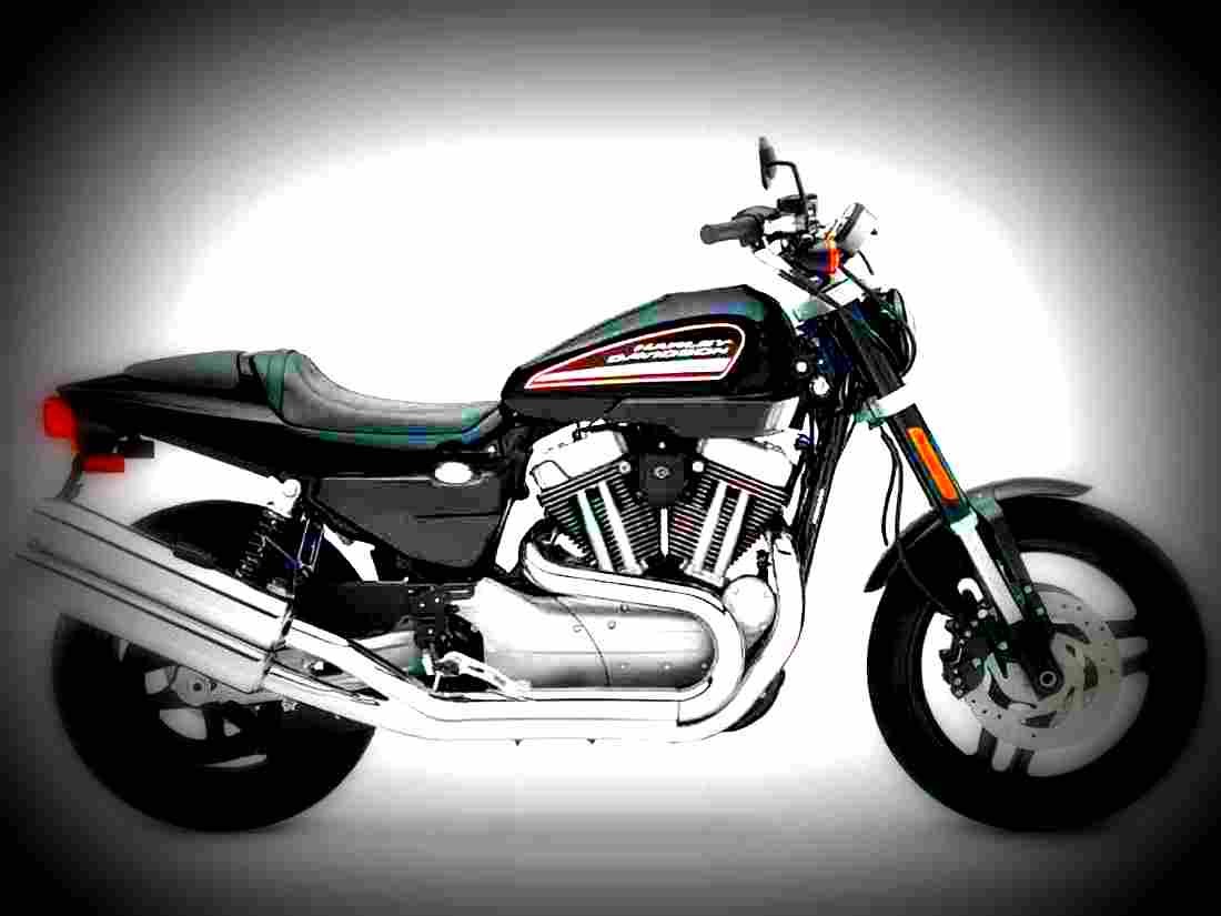 Harley Davidson XR 1200 XR 1200 5 motorbike A4 Photo Print