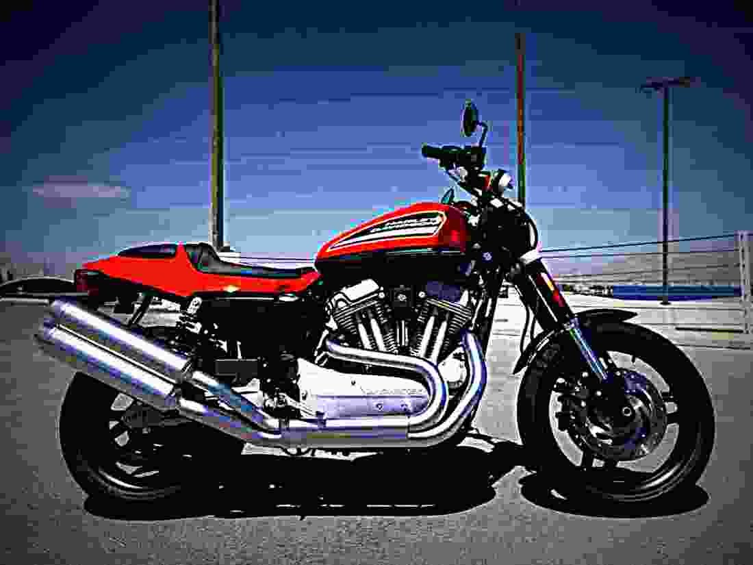Harley Davidson XR 1200 XR 1200 6 motorbike A4 Photo Print
