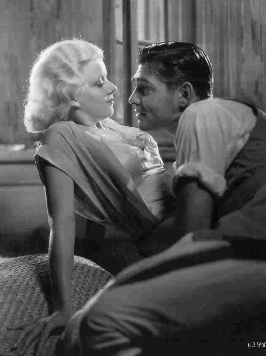 Harlow Jean Red Dust z1 film star poster A4 Photo Print