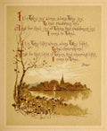 Harlow Louis Green Pastures & Still Waters 1887 It is thy joy alone A4 Photo Print