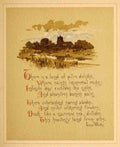Harlow Louis Green Pastures & Still Waters 1887 There is a land A4 Photo Print