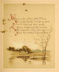 Harlow Louis Green Pastures & Still Waters 1887 When in the sultry glebe A4 Photo Print
