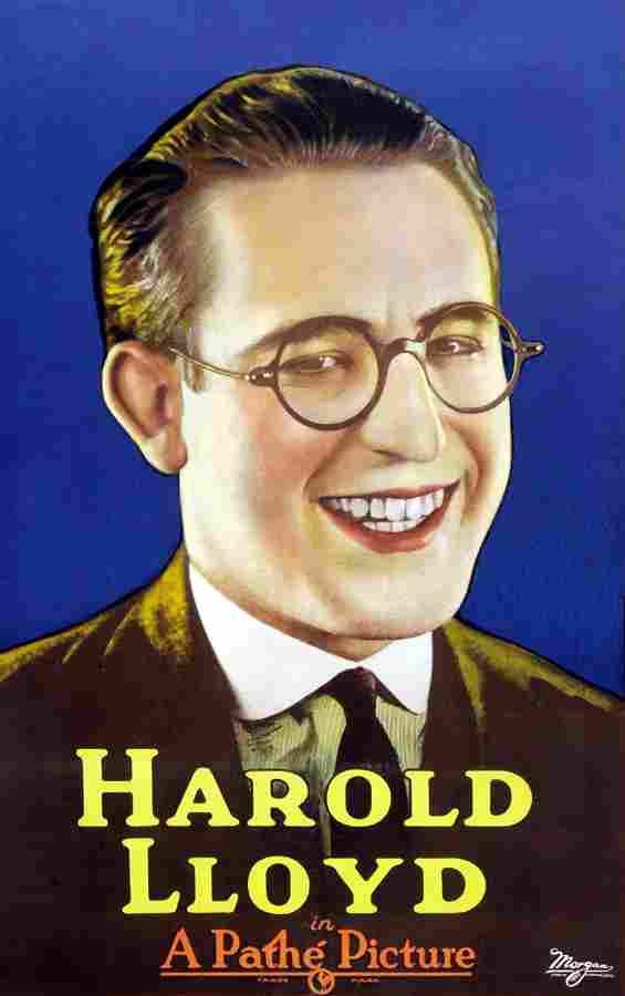 Harold Lloyd 1 film star poster A4 Photo Print