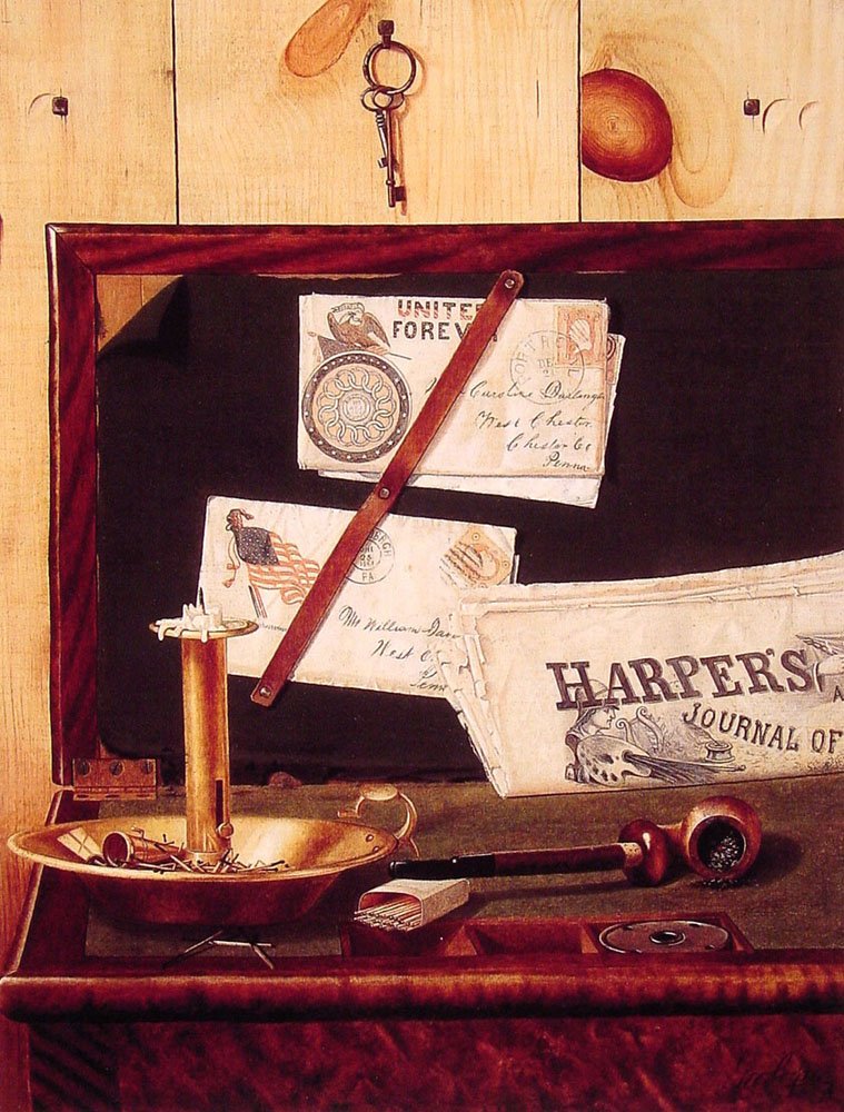 Harpers Weekly Art A4 Photo Print