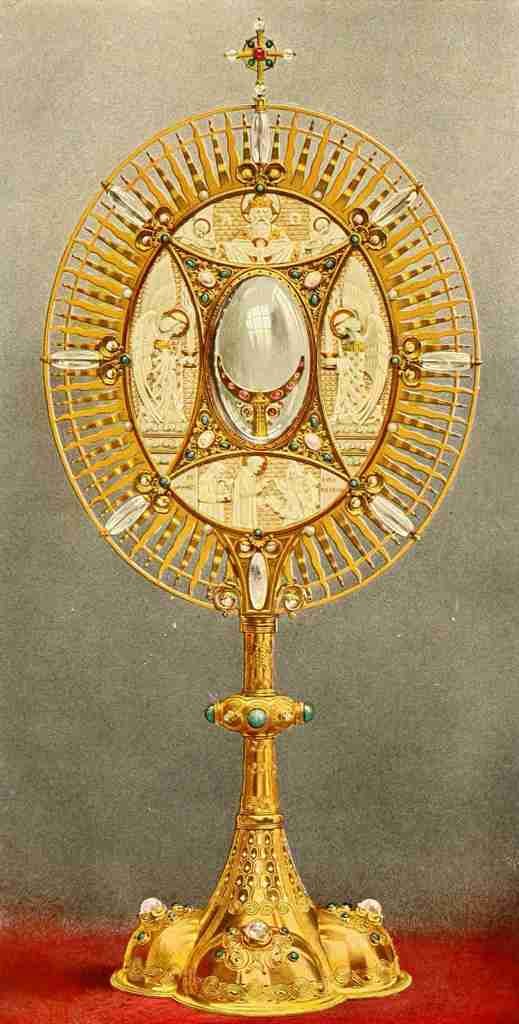 Harrach Rudolf Christliche Kunst 9 1912 Monstrance A4 Photo Print
