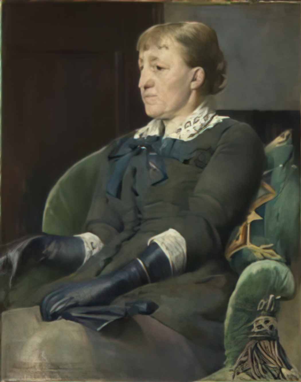 Harriet Backer portrait of the painter kitty kielland 1883 Art A4 Photo Print