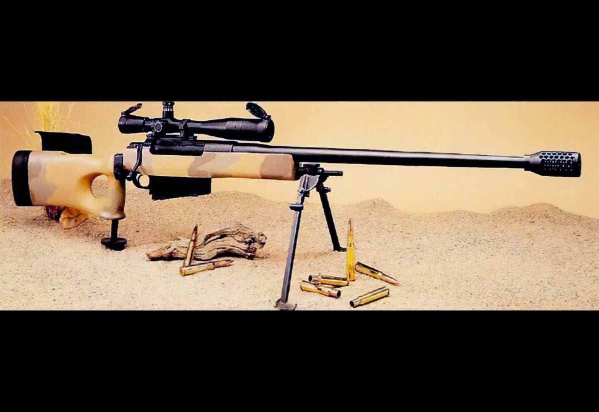 Harris M93 Antimaterial Rifle A4 Photo Print