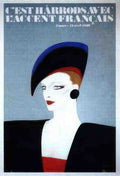 Harrods by Razzia Vintage Advert A4 Photo Print