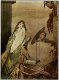 Harry Clarke 1 007 Vintage Illustration A4 Photo Print