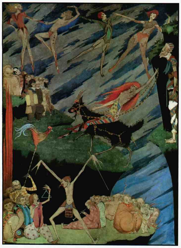Harry Clarke 1 008 Vintage Illustration A4 Photo Print